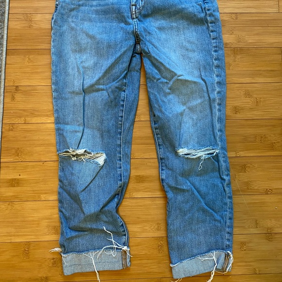 MADEWELL HIGH RISE BOYFRIEND JEANS - Picture 2 of 7